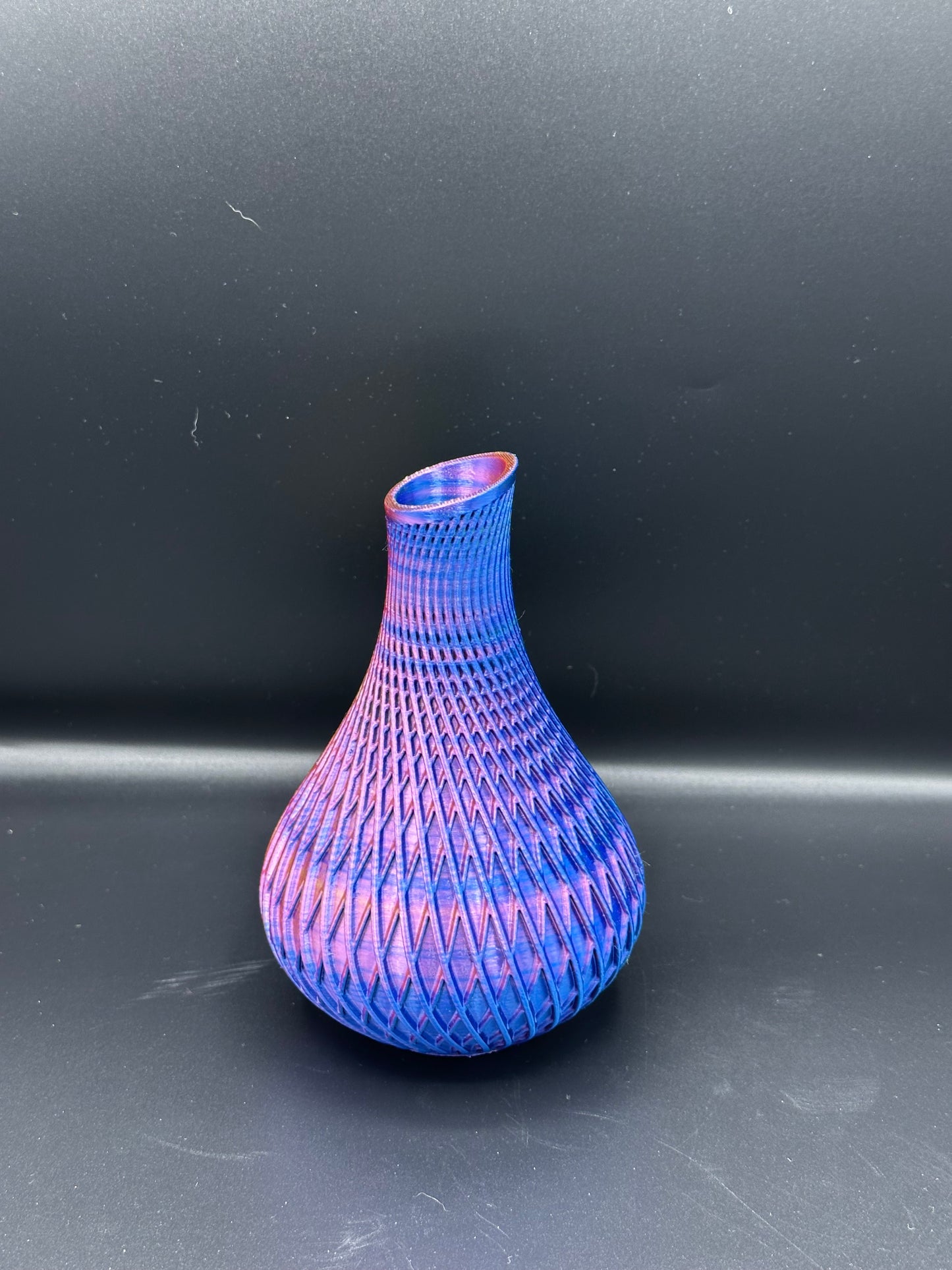 Fluted Spiral Vase