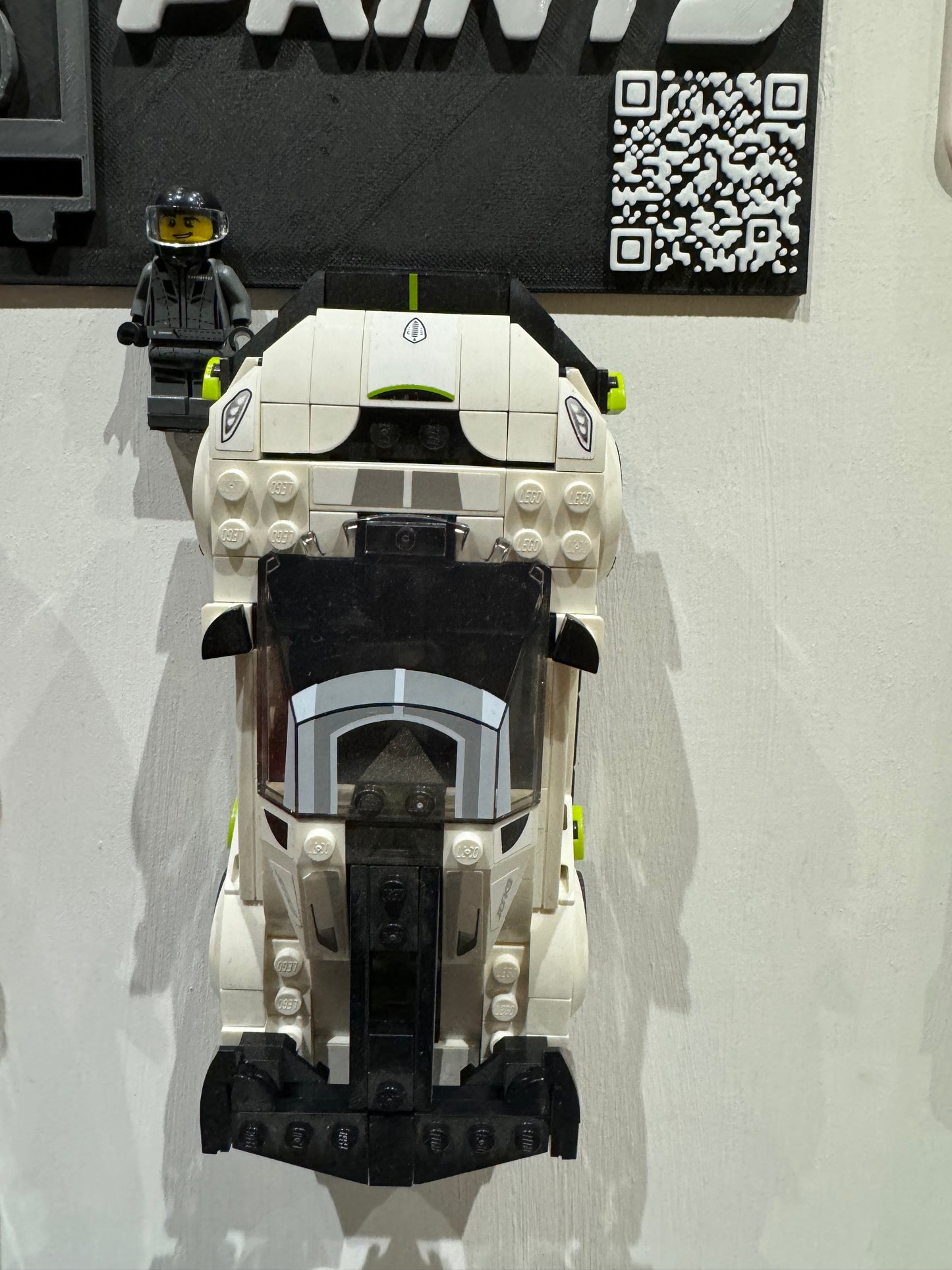 Lego speed champions wall mount