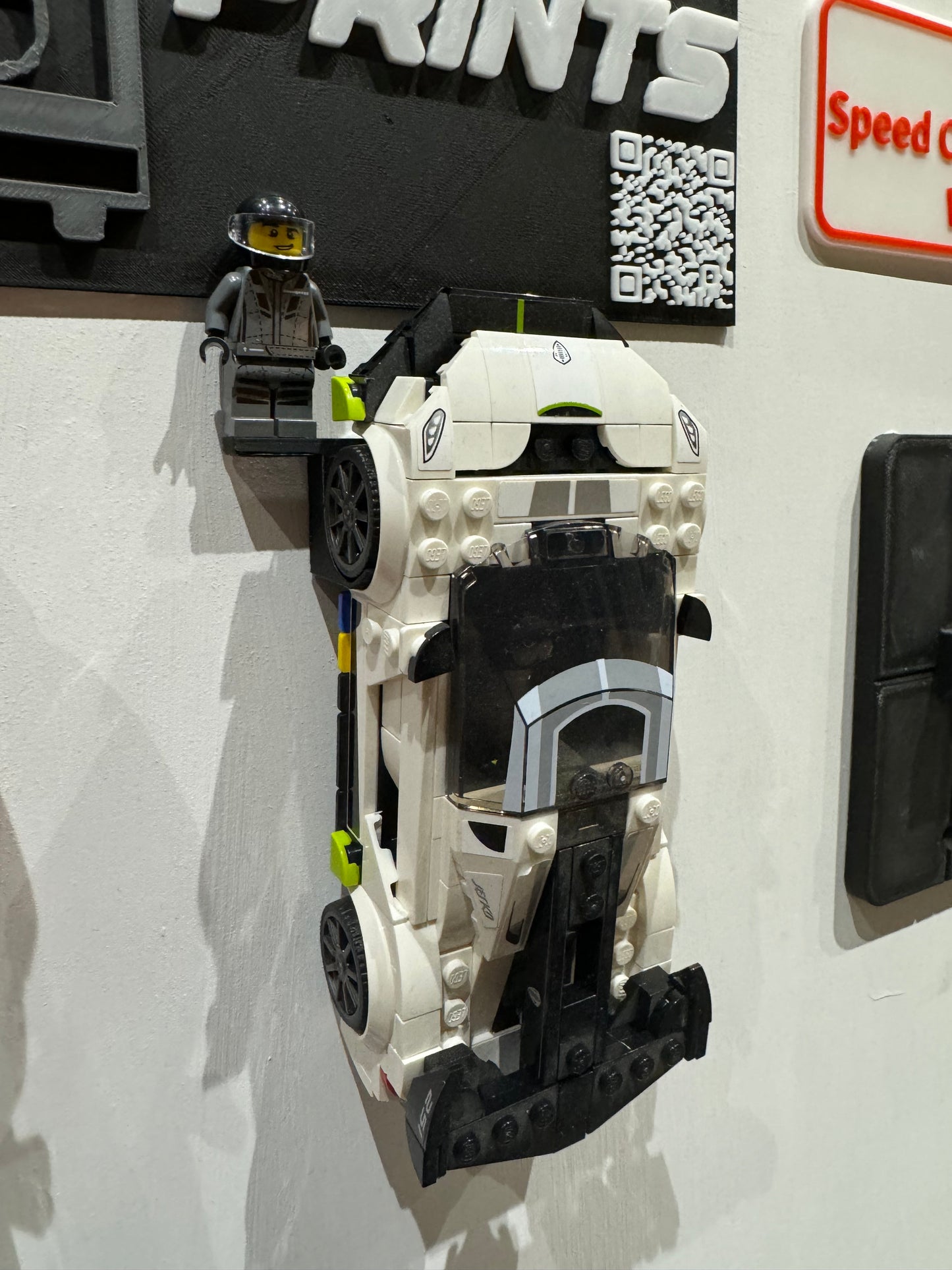 Lego speed champions wall mount