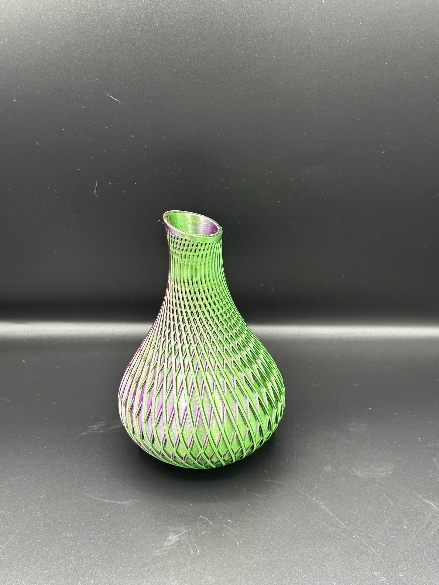 Fluted Spiral Vase