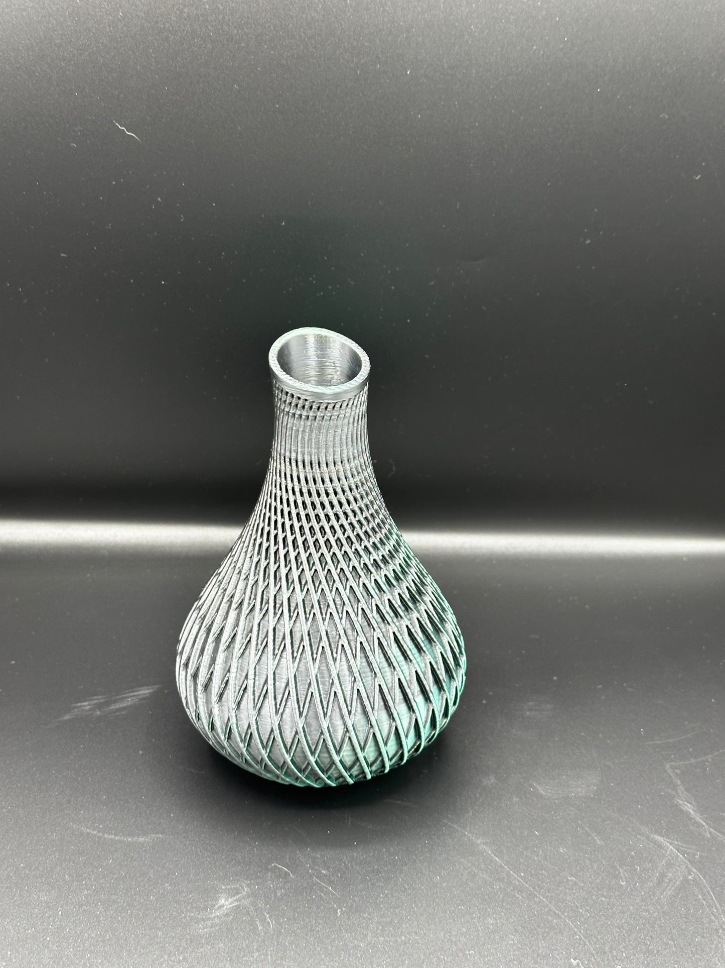 Fluted Spiral Vase