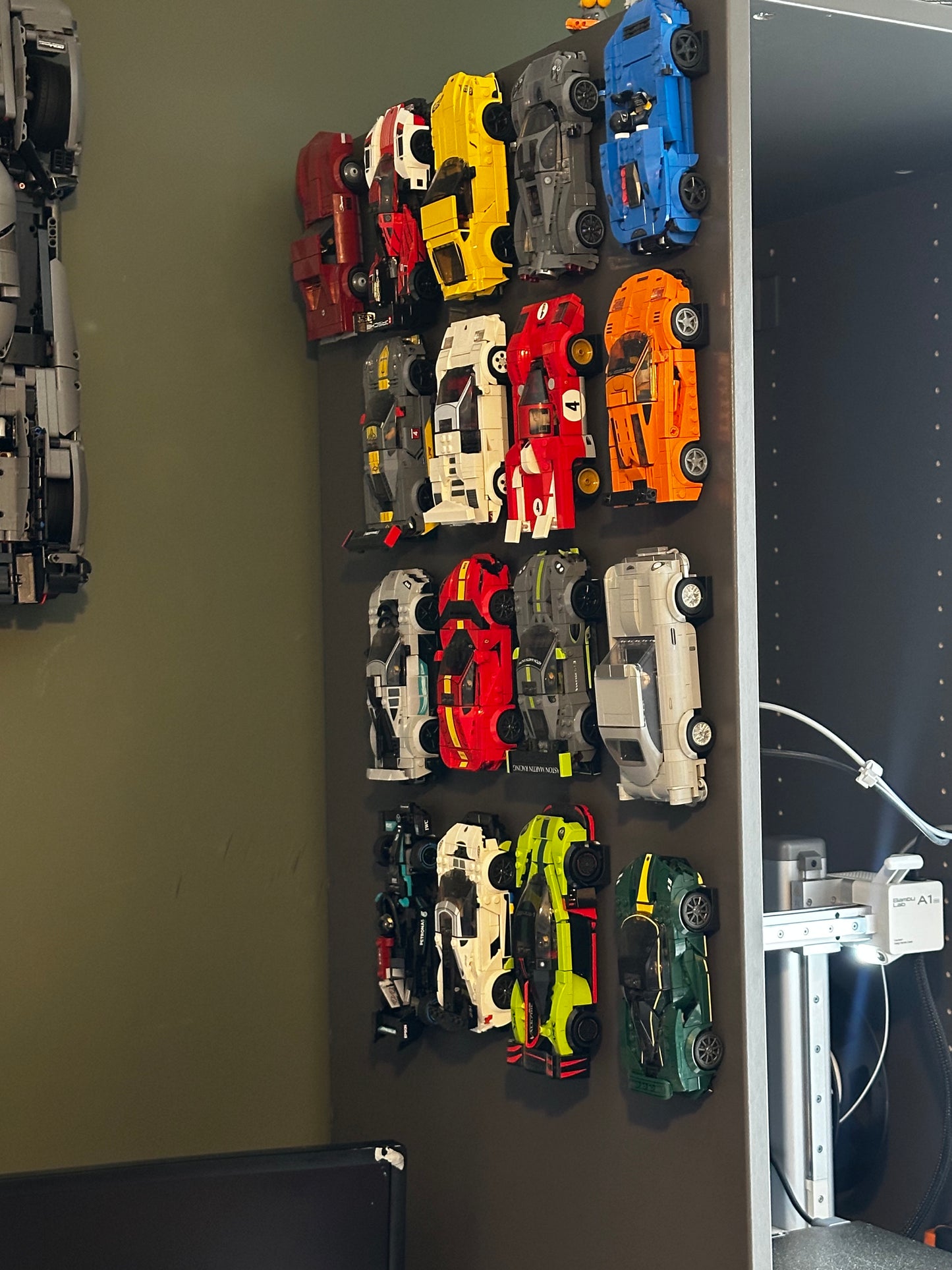 Lego speed champions wall mount