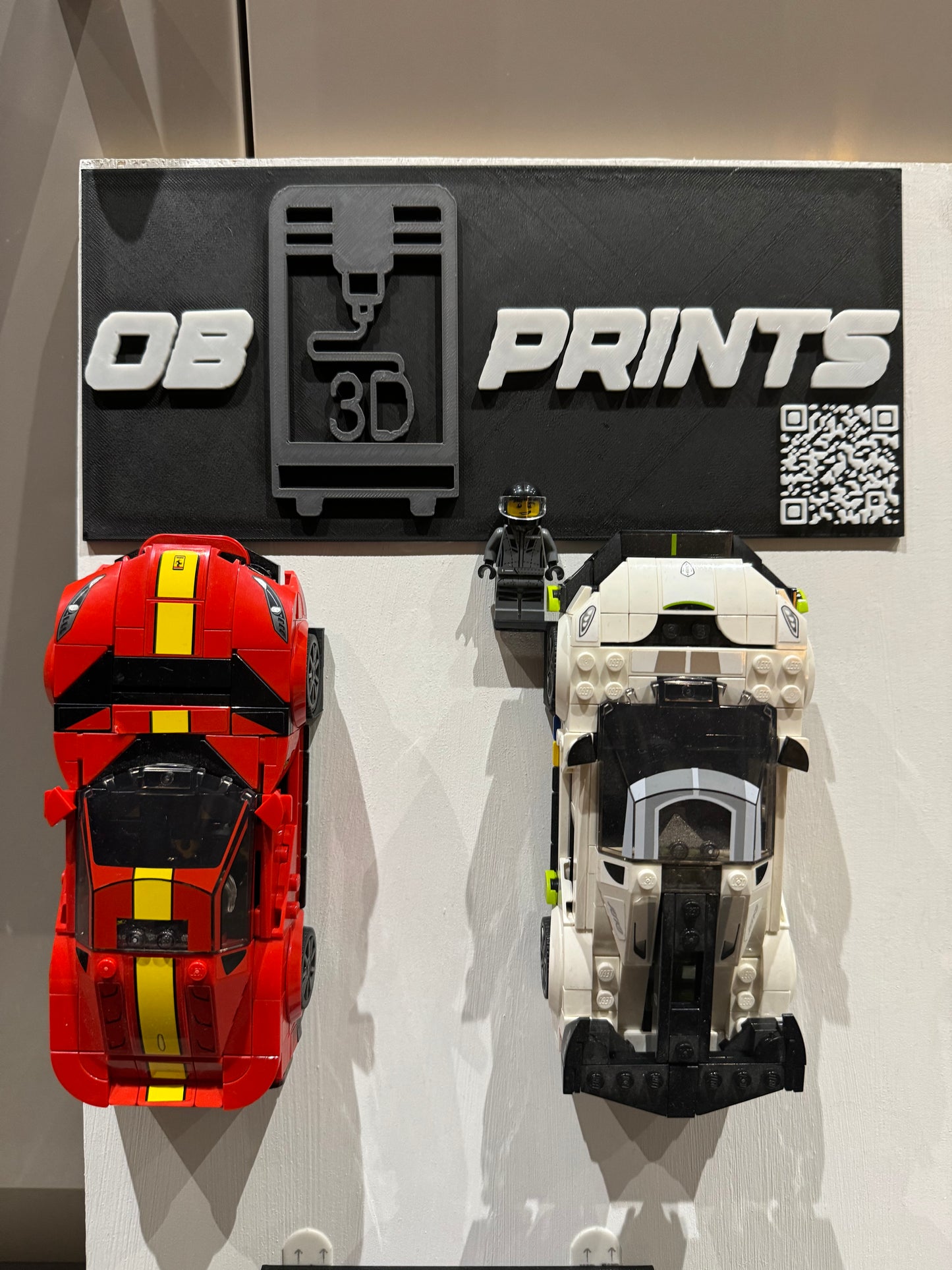 Lego speed champions wall mount