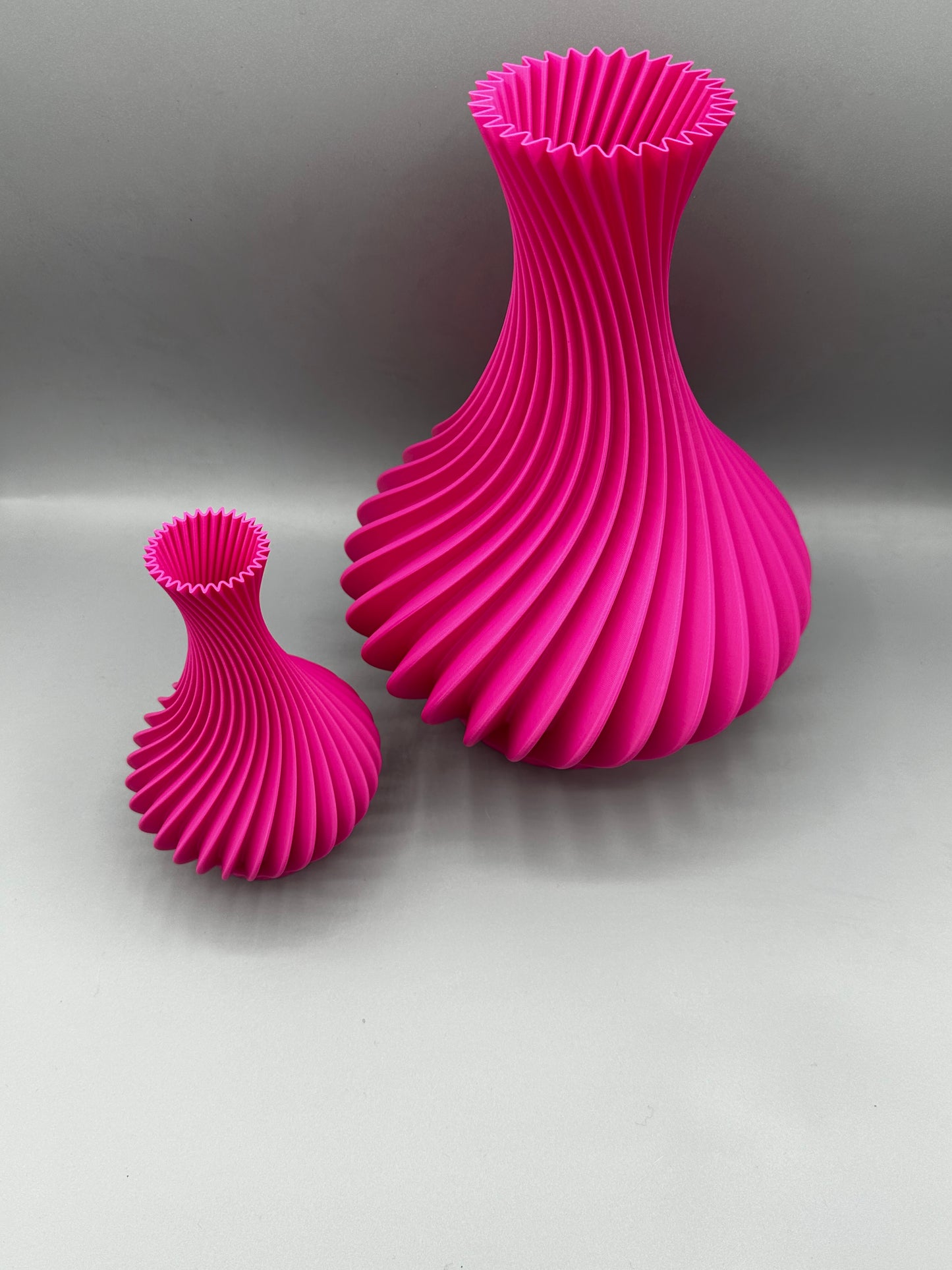 Tall Fluted Vase (small, large & bundle)