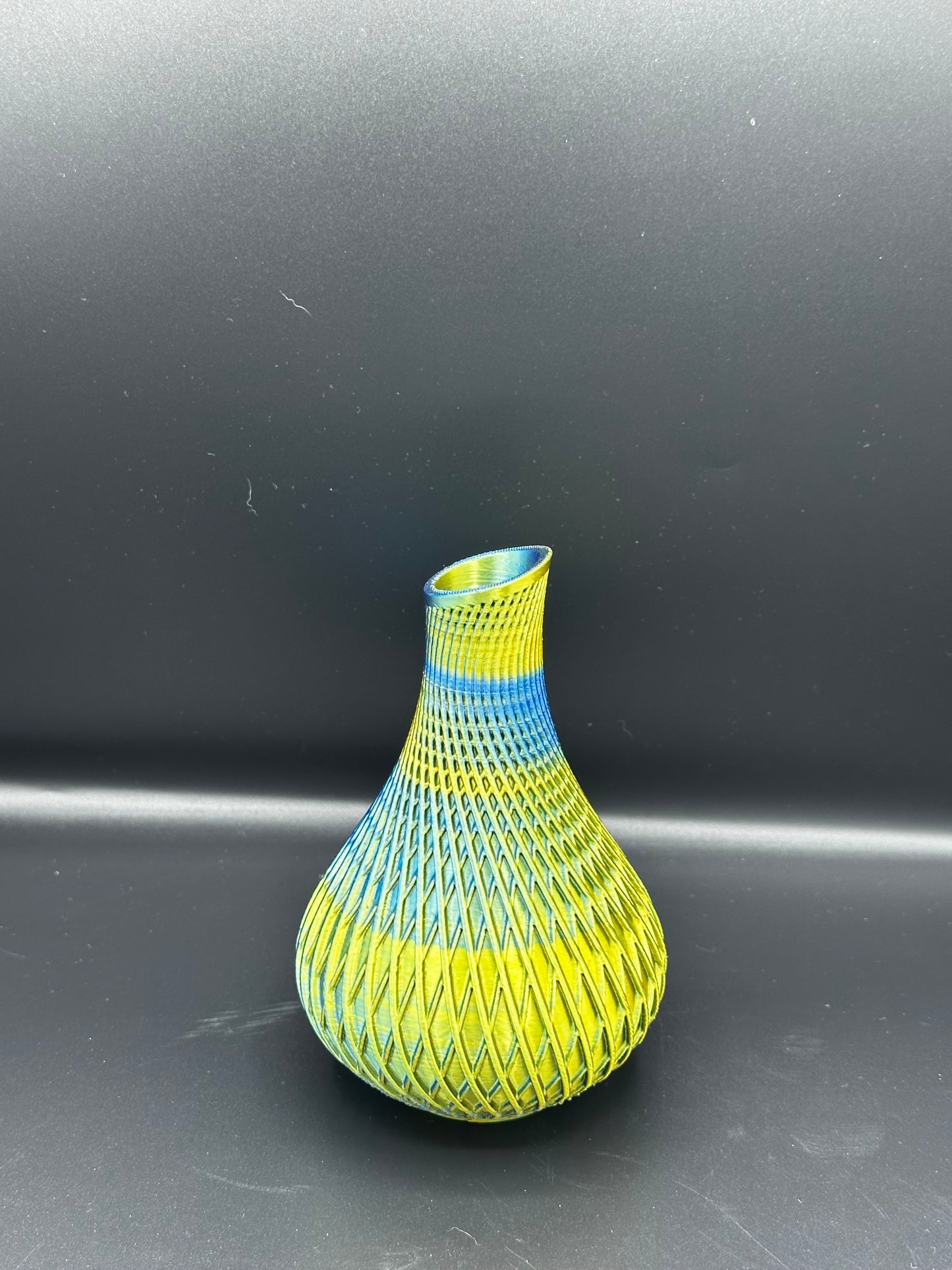 Fluted Spiral Vase