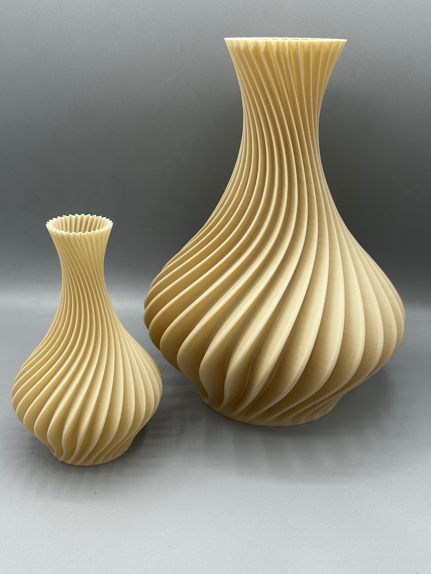 Tall Fluted Vase (small, large & bundle)