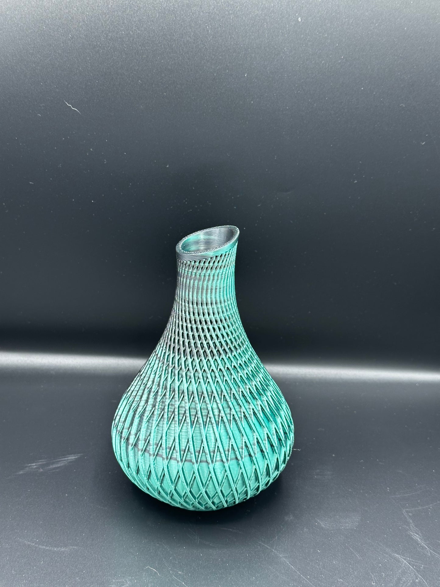 Fluted Spiral Vase