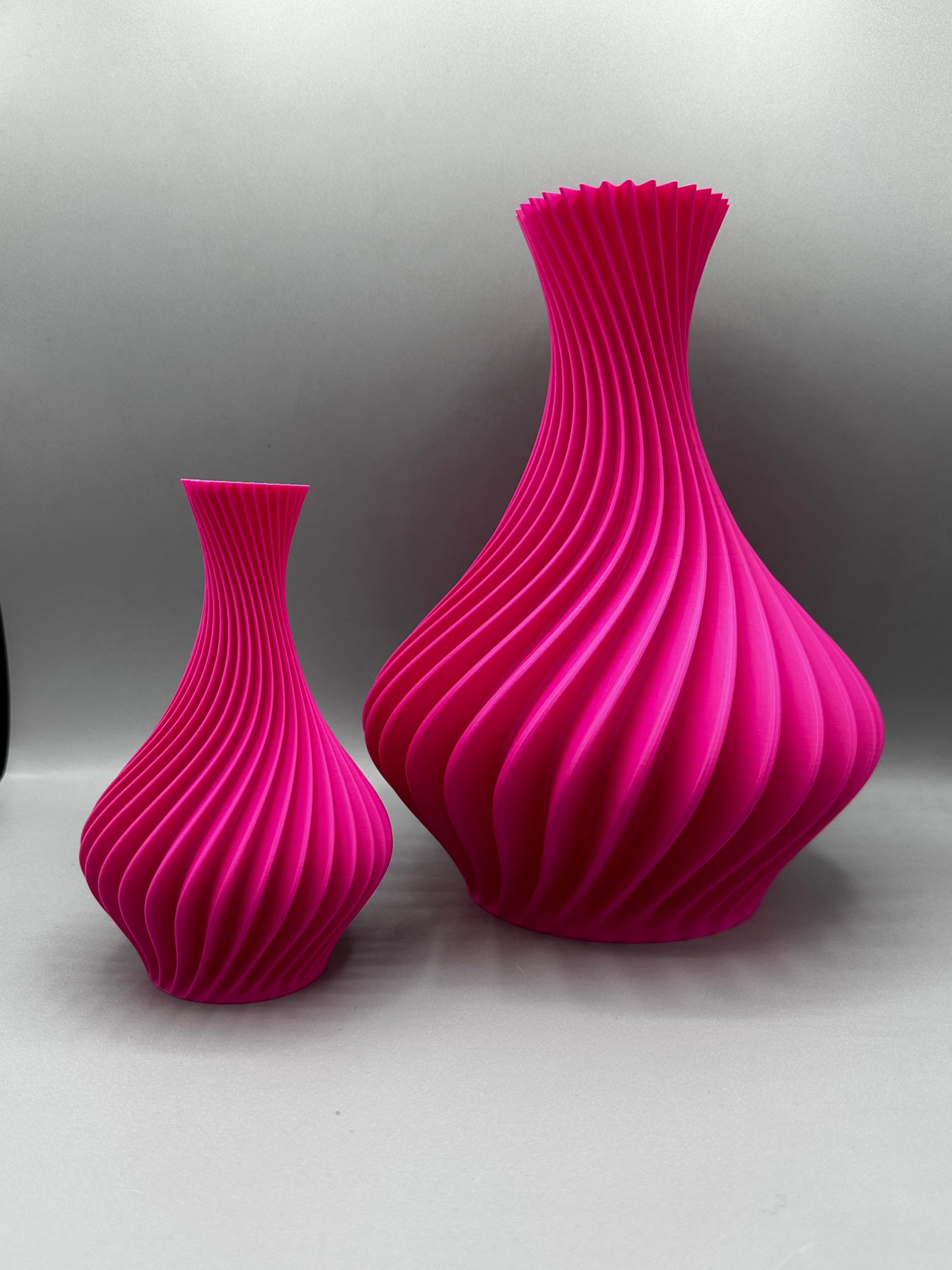 Tall Fluted Vase (small, large & bundle)