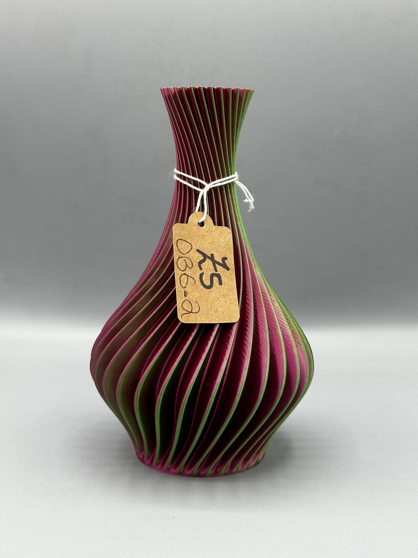 Fluted Spiral Vase