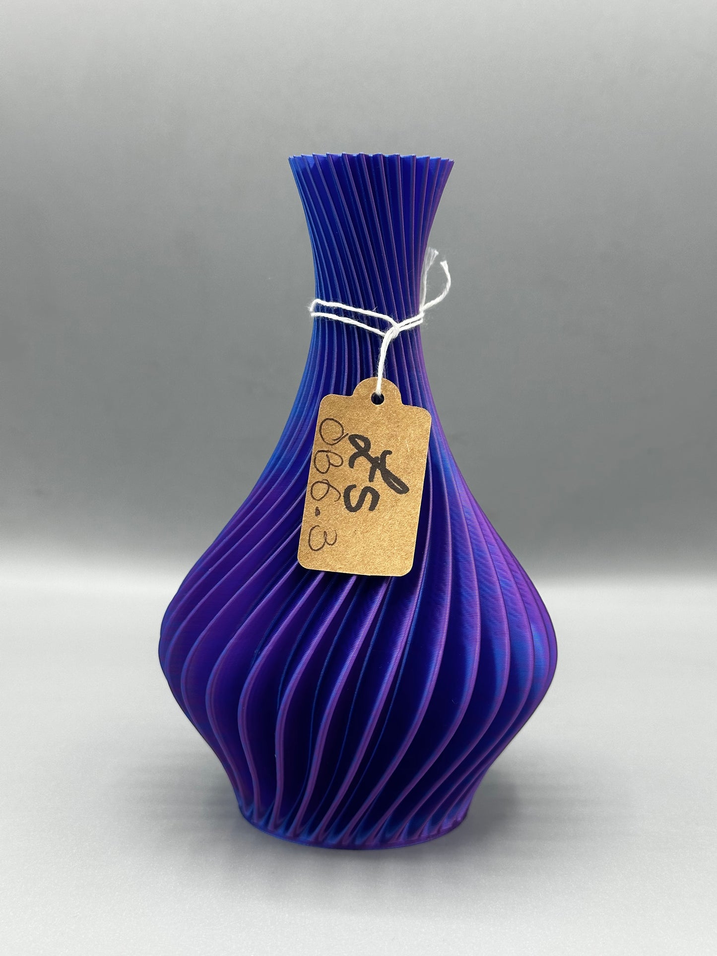 Fluted Spiral Vase