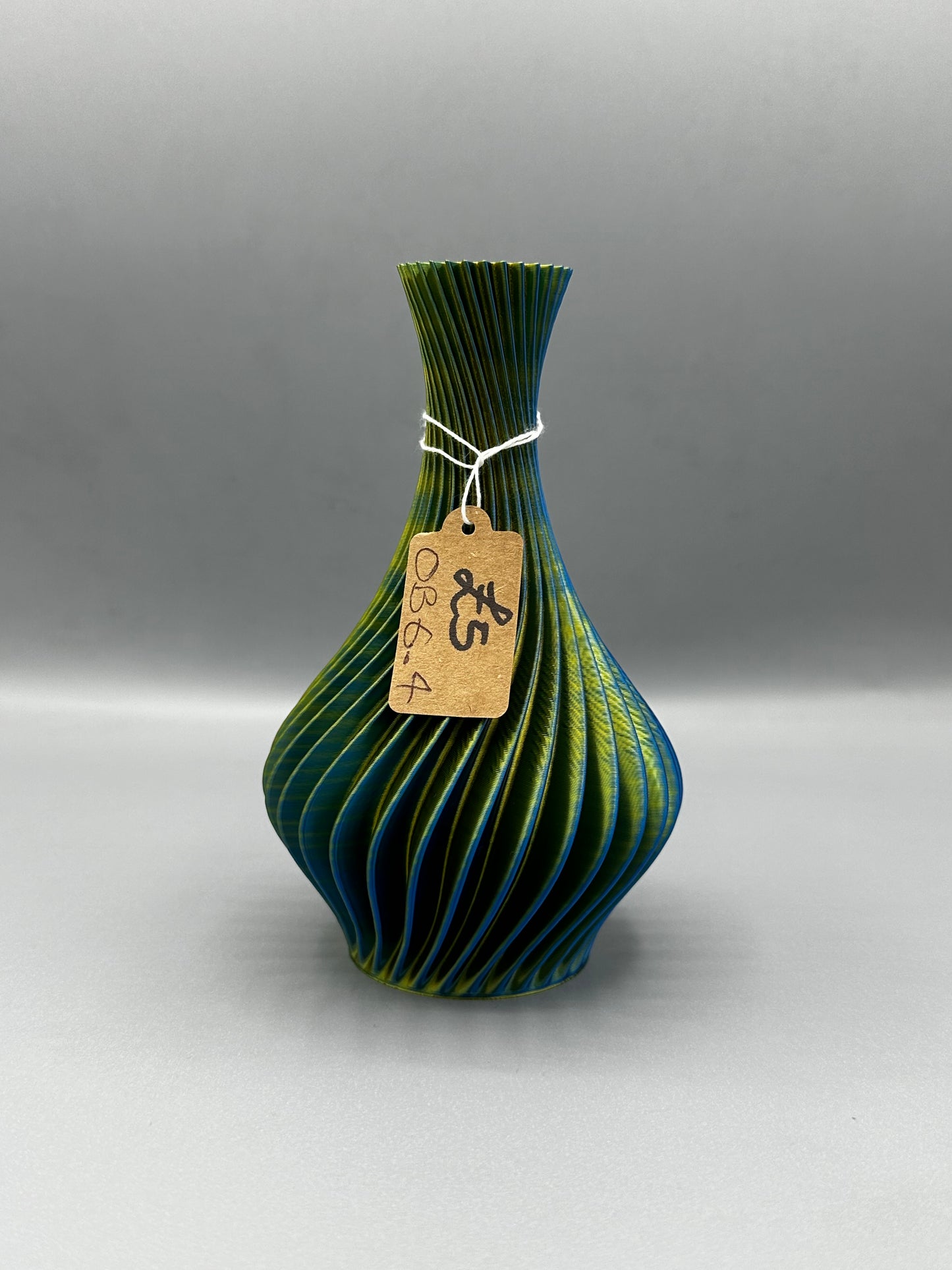 Fluted Spiral Vase