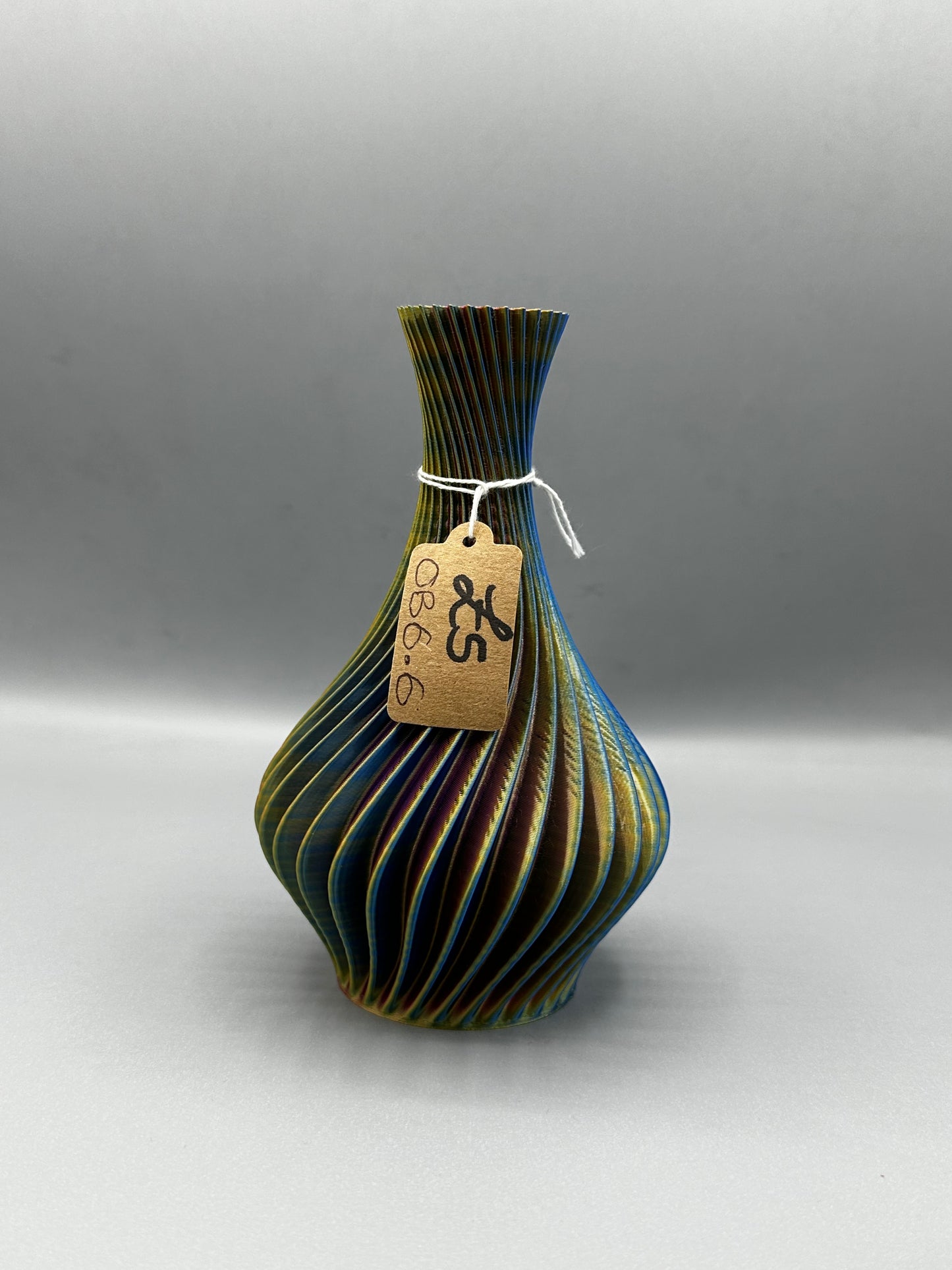 Fluted Spiral Vase