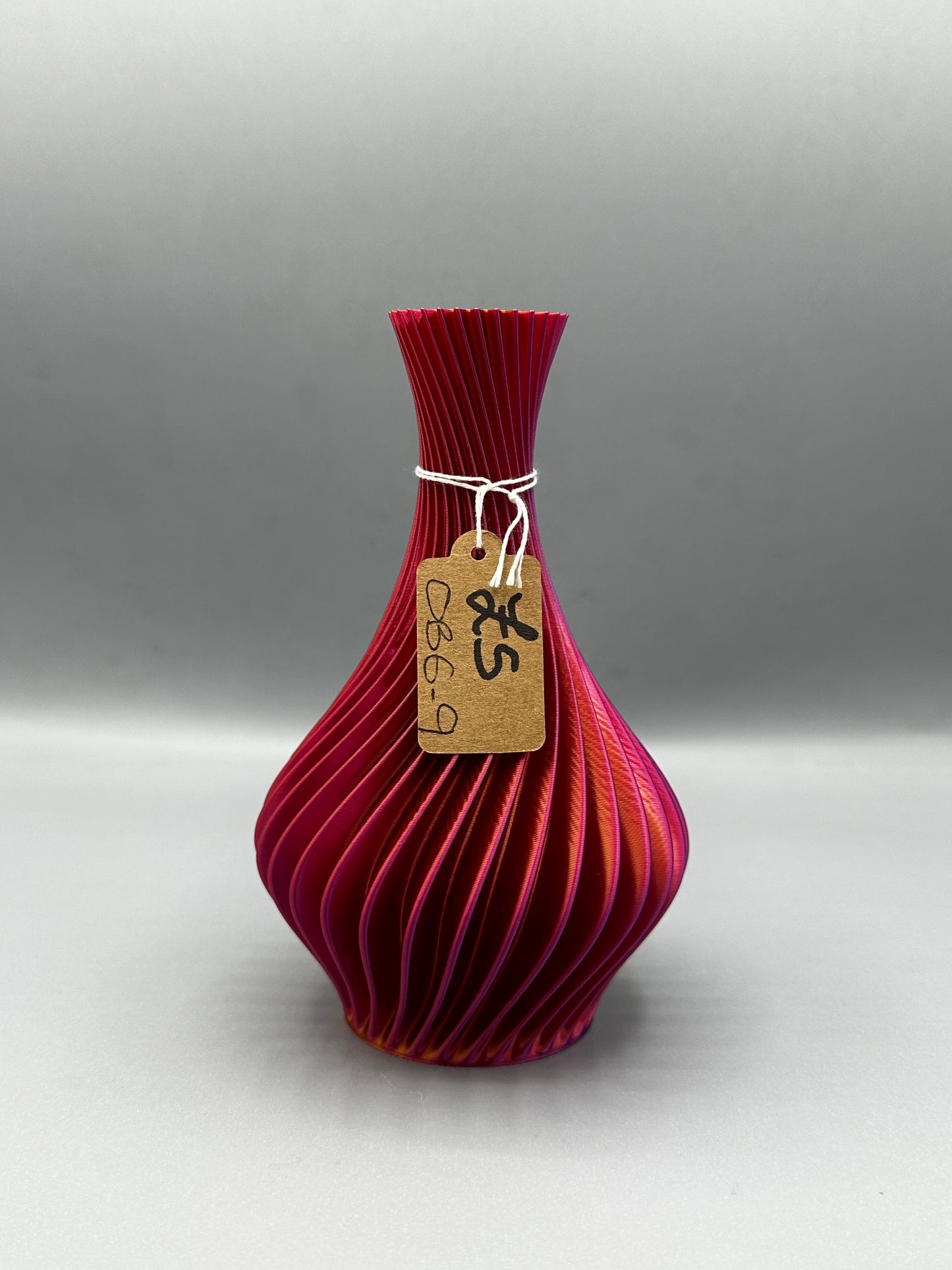 Fluted Spiral Vase