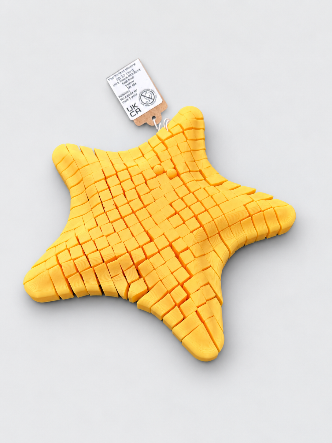 Green articulated starfish fidget