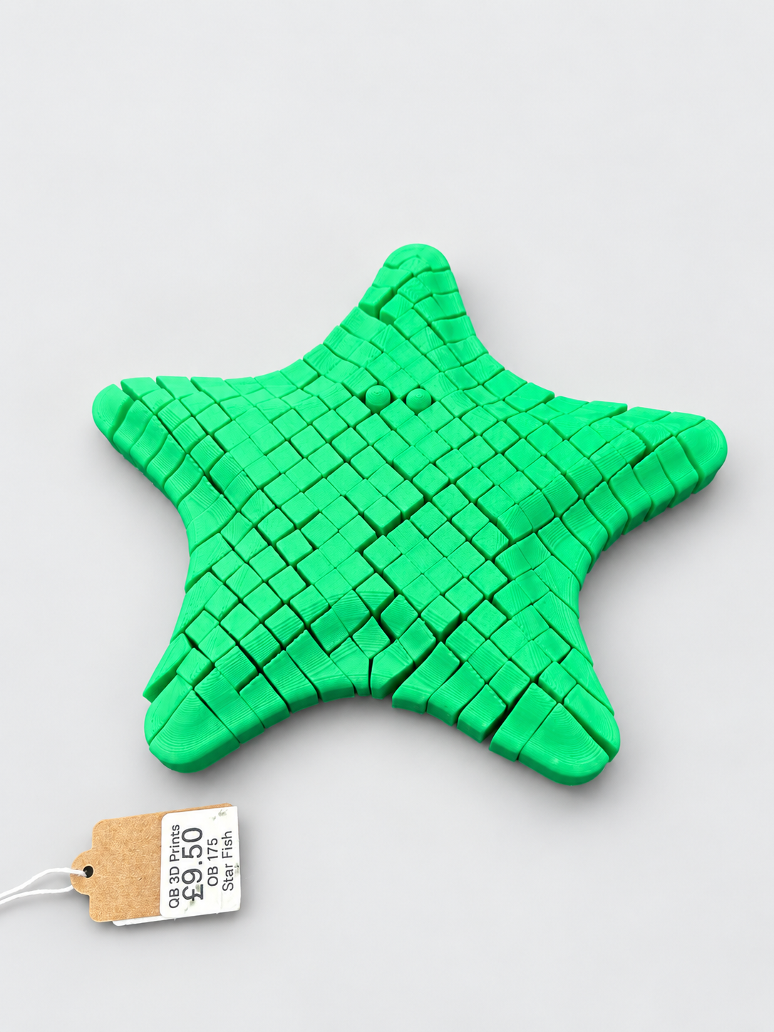 Yellow articulated starfish fidget