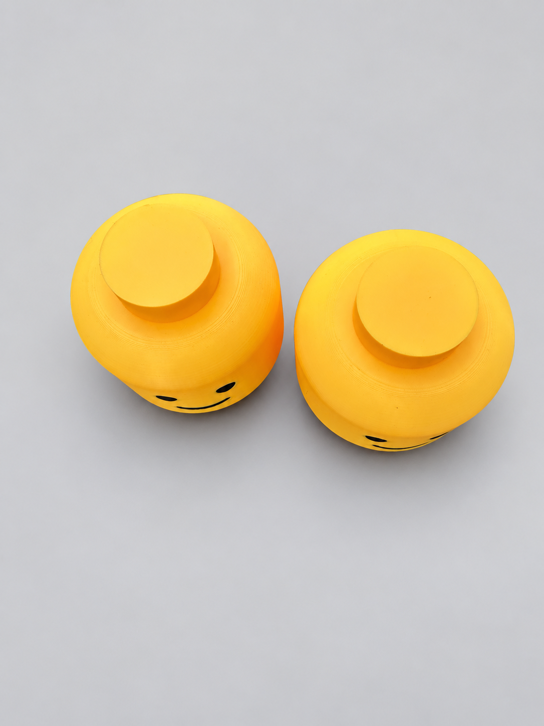 Yellow brick man-style tow bar cover top view