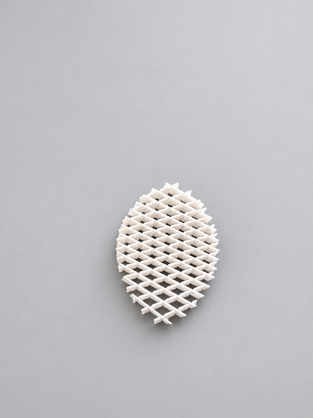White fidget sheet in compressed position