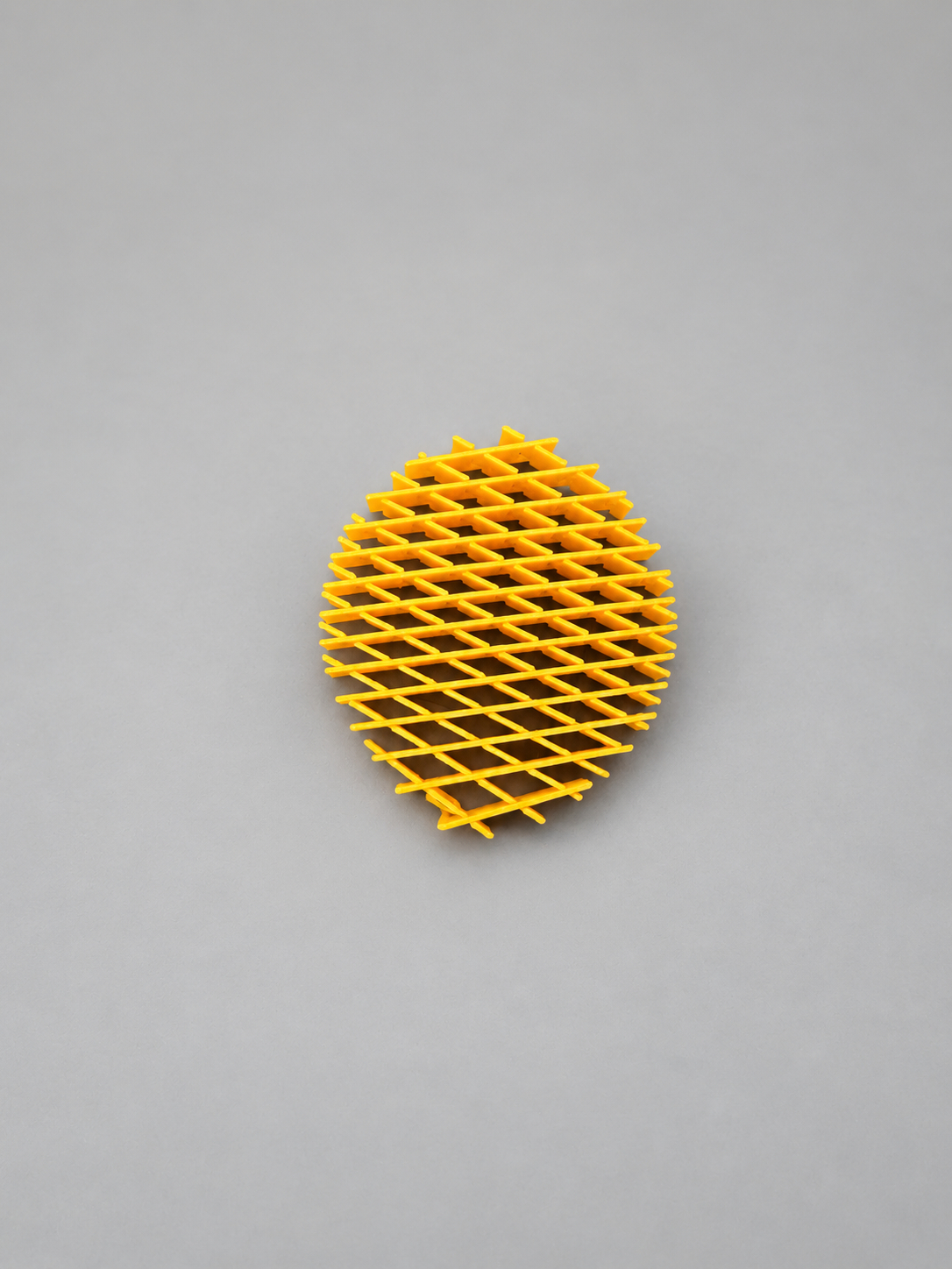 Yellow fidget sheet in compressed position