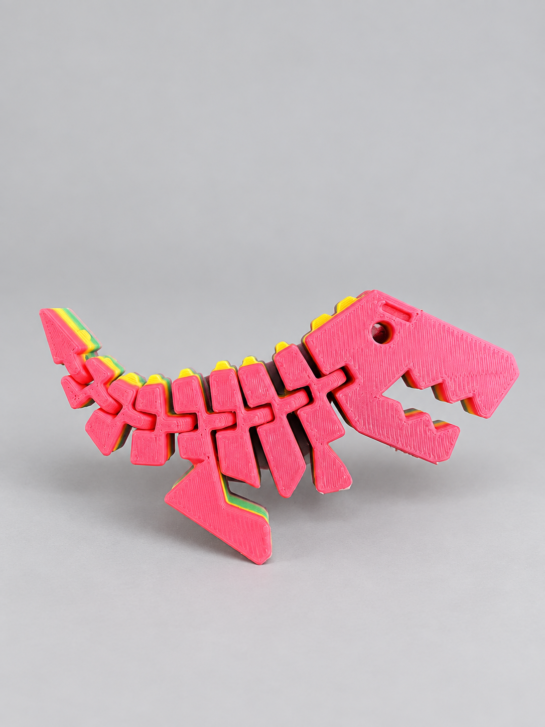 Rainbow Flexi Rexies articulated dinosaur fidget