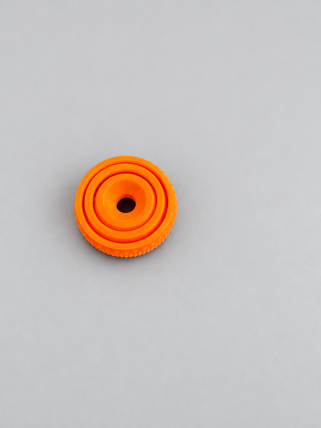 Orange fidget gyro spinner